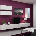 Cama TV stand VIGO 140 30/140/40 white/white gloss