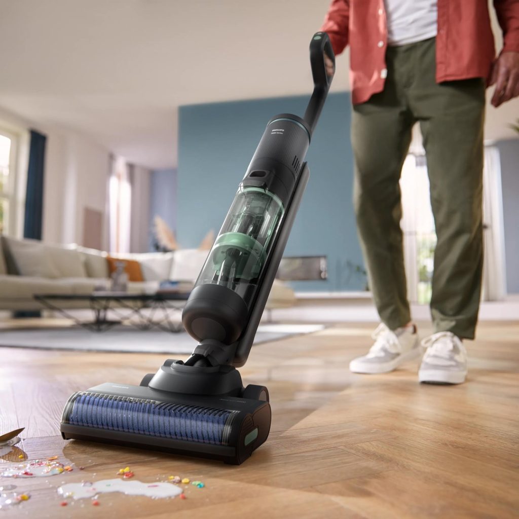 Philips 7000 series XW7263/11 stick vacuum/electric broom 2-in-1 stick vacuum Battery Dry&wet Bagless 0.45 L 160 W Black