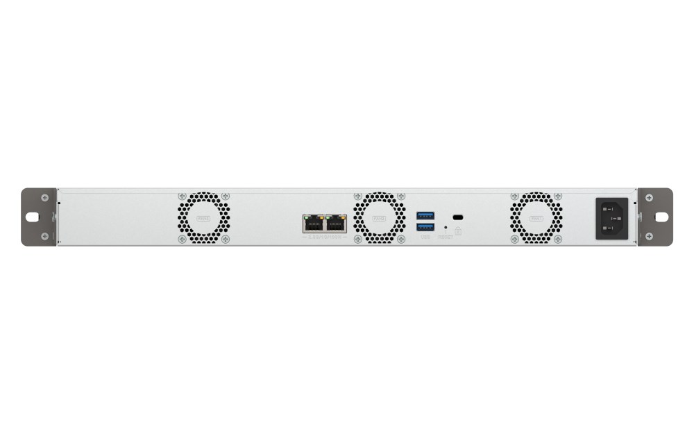 QNAP TS-433eU NAS Rack (1U) Cortex-A Cortex-A55 4 GB 0 TB QNAP Turbo System Black