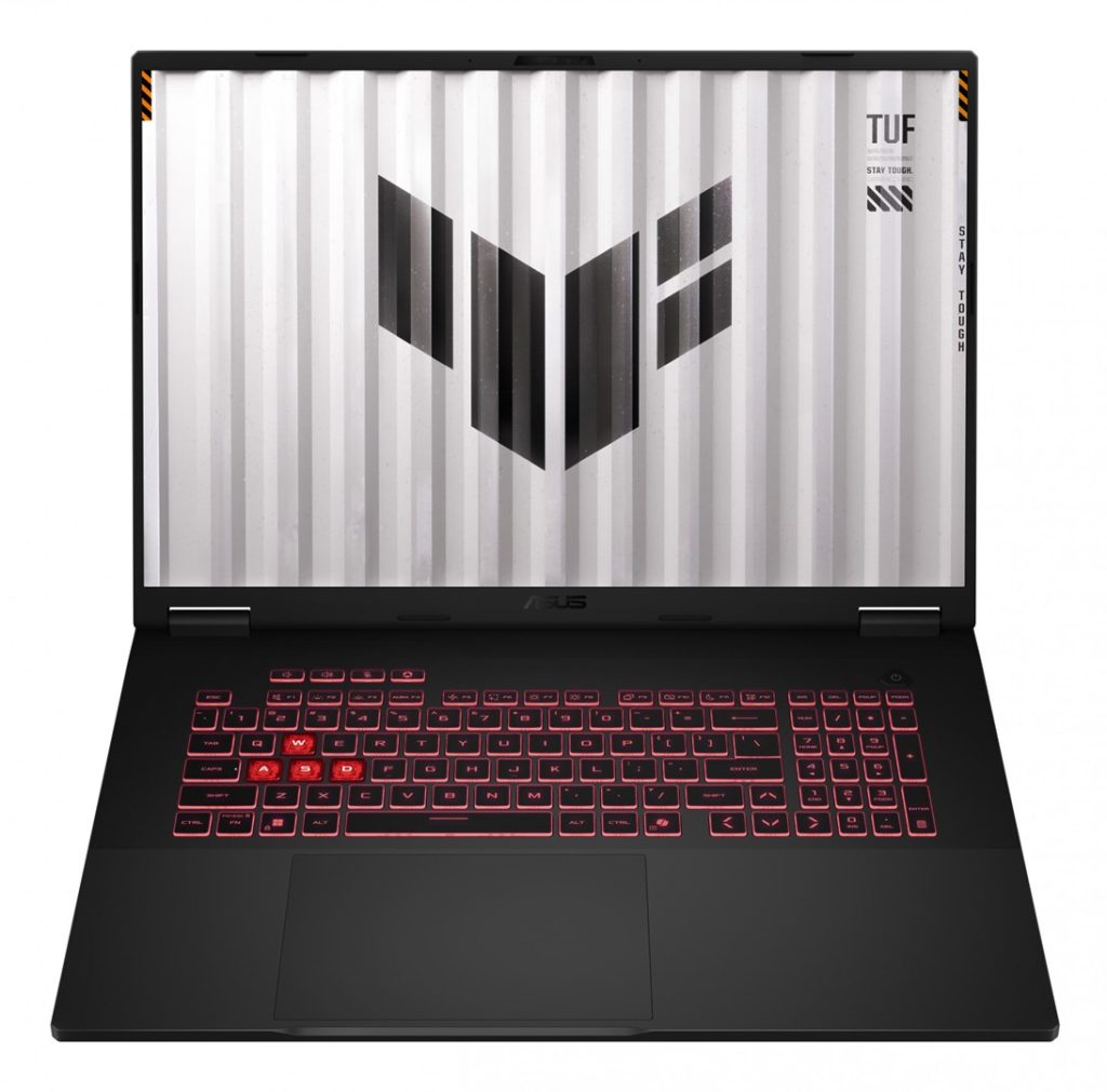 ASUS TUF Gaming A18 FA808UH-S8021 AMD Ryzen™ 7 260 Laptop 45.7 cm (18") WUXGA 16 GB DDR5-SDRAM 512 GB SSD NVIDIA® GeForce RTX™ 5050 Wi-Fi 6E (802.11ax) Black, Grey