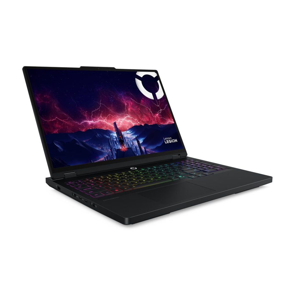 Lenovo Legion Pro 5 16ADR10 AMD Ryzen™ 7 8745HX Laptop 40.6 cm (16") WQXGA 32 GB DDR5-SDRAM 1 TB SSD NVIDIA GeForce RTX 5060 Wi-Fi 6 (802.11ax) NoOS Black