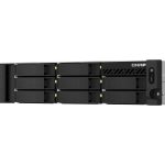 QNAP TS-873AEU-4G NAS/storage server Rack (2U) Ryzen Embedded V1500B 4 GB DDR4 0 TB QuTS hero Black