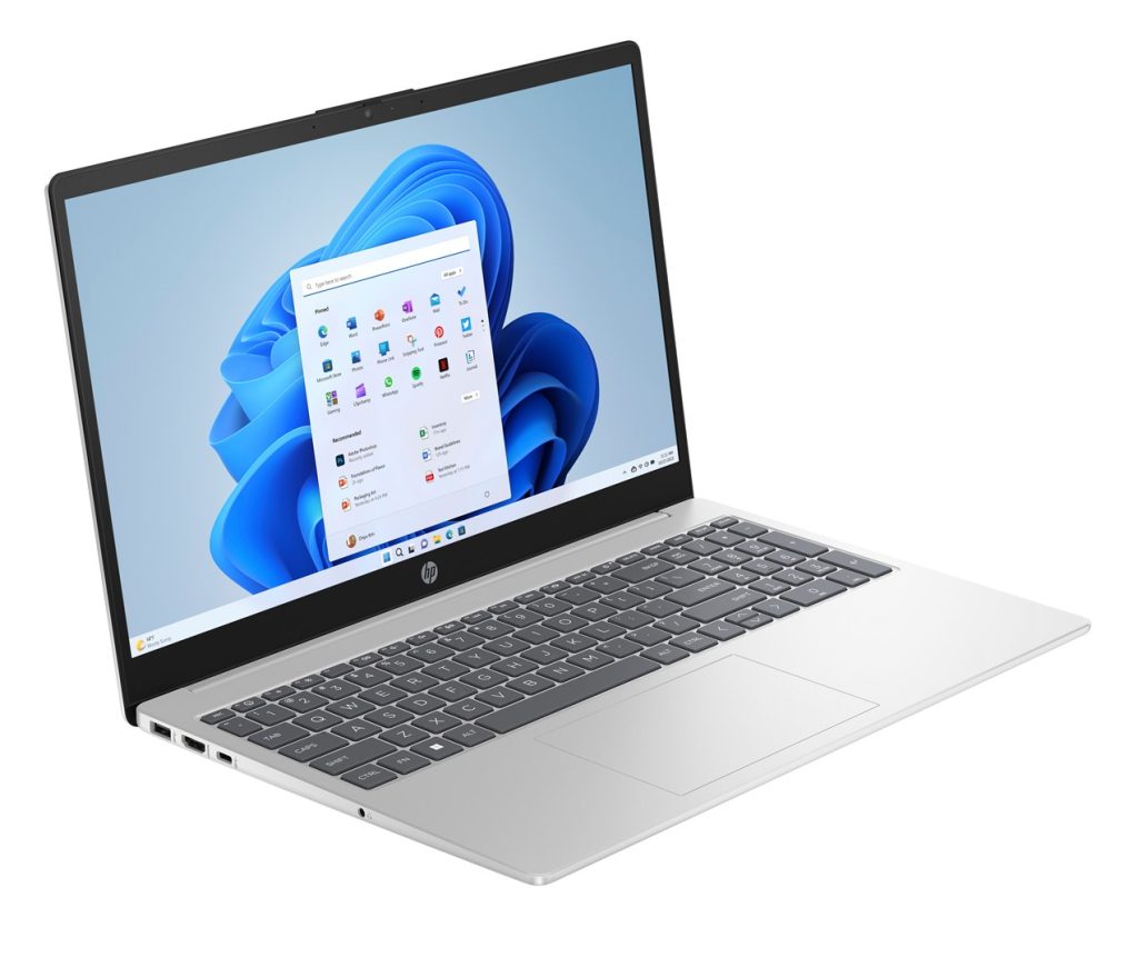 HP 15-fd1219nw Intel® Core™ i7-150U Laptop 39.6 cm (15.6") Full HD 16 GB DDR4-SDRAM 512 GB SSD Wi-Fi 6 (802.11ax) Windows 11 Home Silver