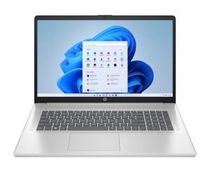 HP 17-cn4009nw Intel Core 5 120U Laptop 43.9 cm (17.3") Full HD 16 GB DDR4-SDRAM 512 GB SSD Wi-Fi 6 (802.11ax) Windows 11 Home Silver