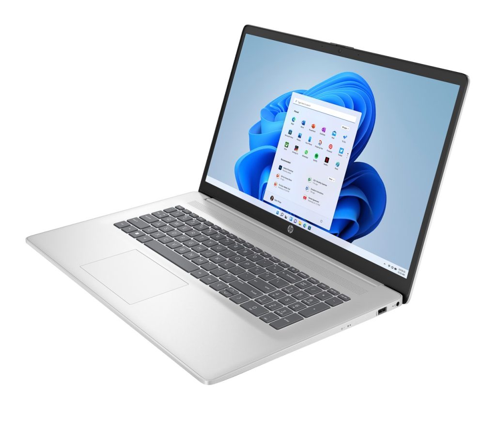 HP 17-cn4009nw Intel Core 5 120U Laptop 43.9 cm (17.3") Full HD 16 GB DDR4-SDRAM 512 GB SSD Wi-Fi 6 (802.11ax) Windows 11 Home Silver