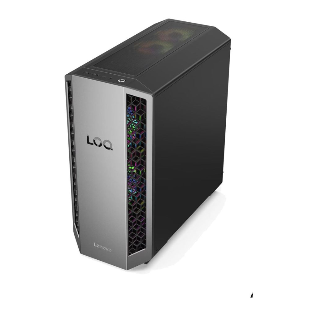 Lenovo LOQ Tower 26ADR10 Ryzen 7 8745HX 32GB DDR5 5200 1TB SSD GeForce RTX 5060 Ti 16GB Windows 11 Luna Grey / Eclipse Black